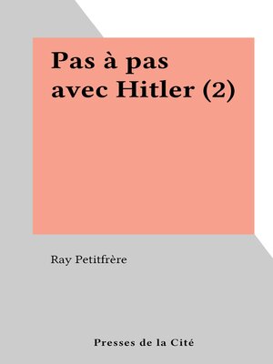 cover image of Pas à pas avec Hitler (2)